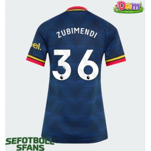 Arsenal Martin Zubimendi #36 Bortatröja Kvinnor 2026-27 Kortärmad